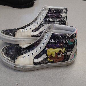 Van's Off the Wall Skateboard Painted Shoes